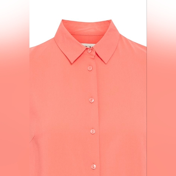 ICHI Ihmain Sleeveless Collared Top Shirt Blouse S - Picture 8 of 15